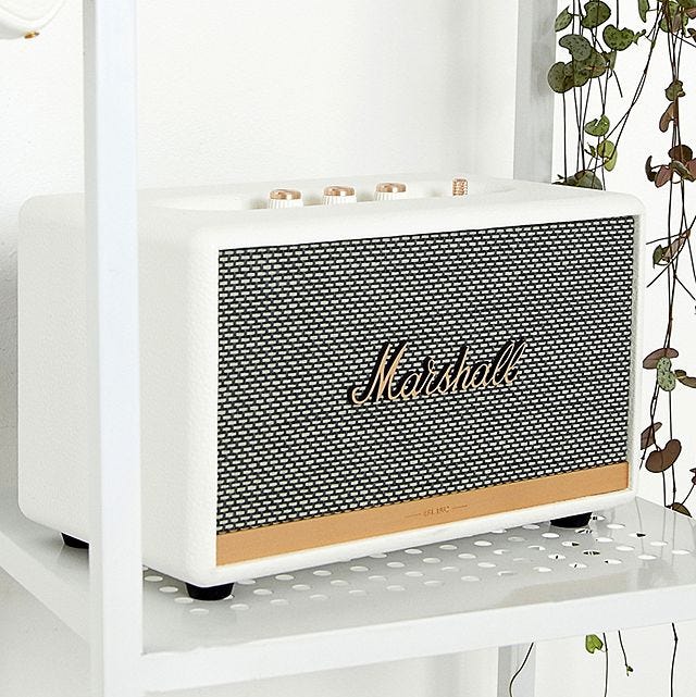 Marshall White Stanmore II Bluetooth Speaker